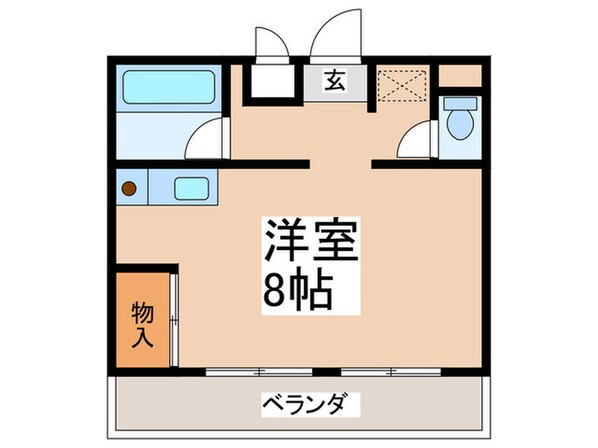 江田パ－クサイドマンションの物件間取画像